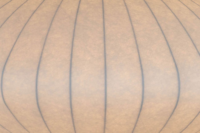 【即納】ジョージ ネルソン バブルランプ ソーサーミディアム ペンダントライト ショートコード 保証付 E26 60W LED電球対応 e-（GENCO） kwg-cs102b 商品画像 3