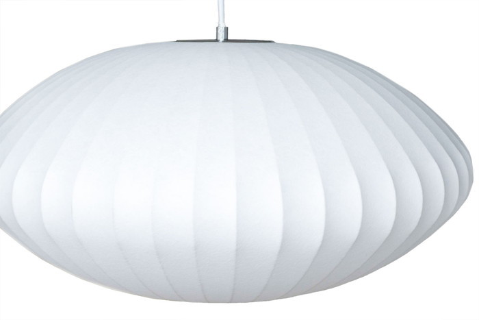 【即納】ジョージ ネルソン バブルランプ ソーサーミディアム ペンダントライト ショートコード 保証付 E26 60W LED電球対応 e-（GENCO） kwg-cs102b 商品画像 4