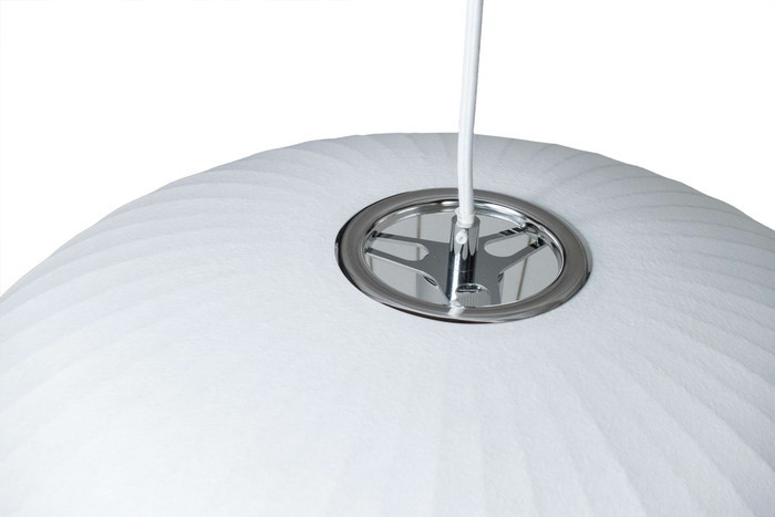 【即納】ジョージ ネルソン バブルランプ ソーサーミディアム ペンダントライト ショートコード 保証付 E26 60W LED電球対応 e-（GENCO） kwg-cs102b 商品画像 5