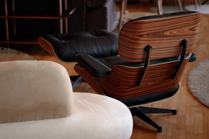 【即納】ラウンジチェア オットマン セット ローズウッド 保証付 e-comfort デザイナーズ ジェネリック家具 リプロダクト kwg-（GENCO） kwg-ch4068-rose 参考画像 18