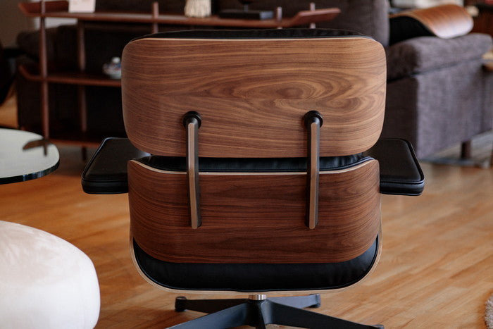 イームズデザインを再現したウォルナットフレームのラウンジチェア＆オットマンセット｜kwg-ch4068-wal（GENCO） kwg-ch4068-wal 参考画像 14