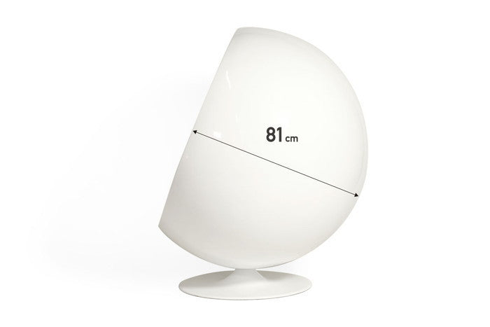 エーロ・アールニオの名作ボールチェア ファブリックホワイト＆レッドで彩る快適空間｜kwg-ch7144（GENCO） kwg-ch7144 参考画像 7