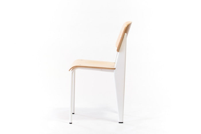ジャン・プルーヴェ スタンダードチェア オーク材×マット塗装で飽きのこないデザイン｜kwg-ch8307（GENCO） kwg-ch8307 参考画像 10