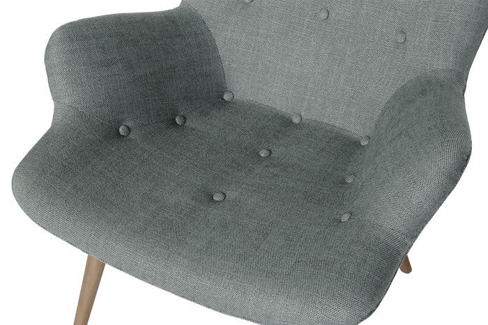 グラント&メアリー・フェザーストーン コンターチェア ファブリック アッシュ 保証付 e-comfort デザイナーズ ジェネリック家具 リ（GENCO） kwg-ch9157-fb 参考画像 12