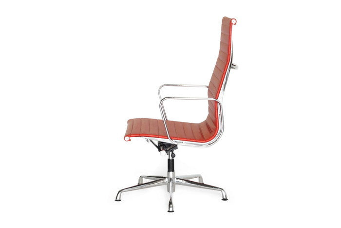 アルミナムチェア エグゼクティブチェア PUレザー＆アルミ脚の快適デザイン｜kwg-chea07hfc-pu（GENCO） kwg-chea07hfc-pu 参考画像 16