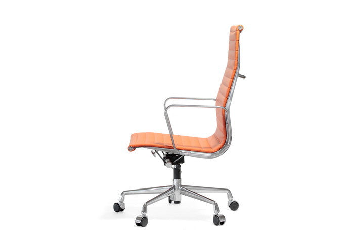 アルミナムチェア エグゼクティブチェア PUレザー＆アルミ脚の快適デザイン｜kwg-chea07hfc-pu（GENCO） kwg-chea07hfc-pu 参考画像 9