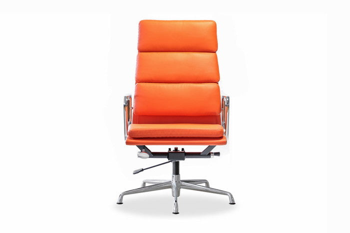 アルミナムチェア ハイソフトパッド PUレザー キャスター グライズ 保証付 e-comfort デザイナーズ ジェネリック家具 リプロダク（GENCO） kwg-chea07hsc-pu 参考画像 11