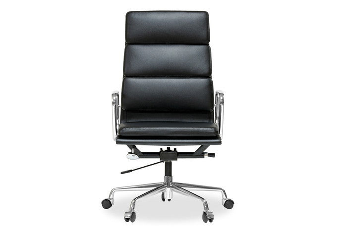 アルミナムチェア ハイソフトパッド PUレザー キャスター グライズ 保証付 e-comfort デザイナーズ ジェネリック家具 リプロダク（GENCO） kwg-chea07hsc-pu 参考画像 18