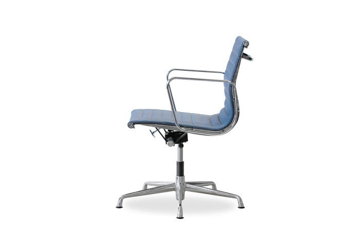 アルミナムチェア ローフラットパッド仕様｜PUレザー×アルミ脚で快適な座り心地を実現｜kwg-chea07lfc-pu（GENCO） kwg-chea07lfc-pu 参考画像 10