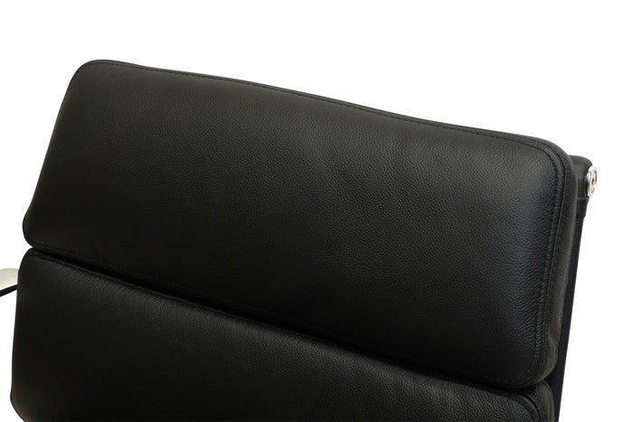 本革×アルミニウムで上質な座り心地を実現「アルミナムチェア ローソフトパッド」｜kwg-chea07lsc-le（GENCO） kwg-chea07lsc-le 参考画像 11