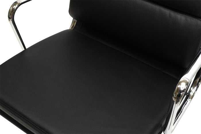 本革×アルミニウムで上質な座り心地を実現「アルミナムチェア ローソフトパッド」｜kwg-chea07lsc-le（GENCO） kwg-chea07lsc-le 参考画像 13