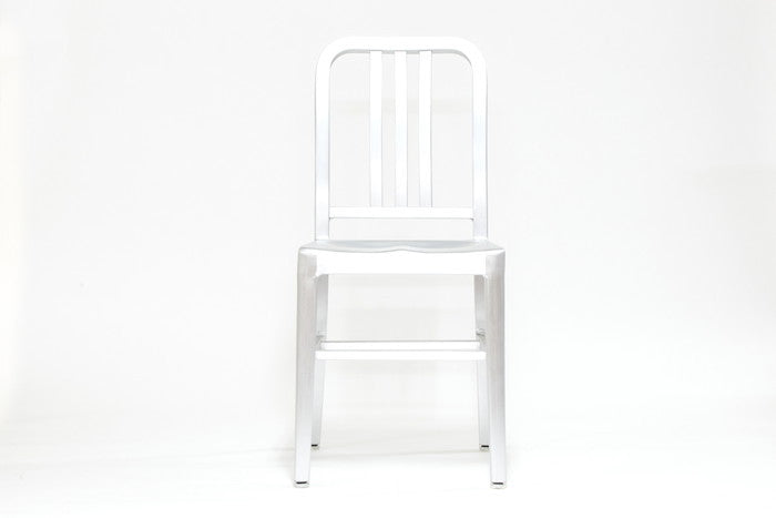 ネイビーチェア アルミニウム製シルバー仕上げ 軽量で錆びに強いミリタリー由来の名作チェア｜kwg-chm901a（GENCO） kwg-chm901a 参考画像 6