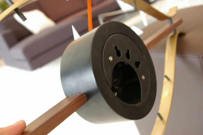 ジョージ・ネルソン アイ クロック｜真鍮とウォールナットが織りなす芸術的デザイン時計｜kwg-cw02（GENCO） kwg-cw02 参考画像 16