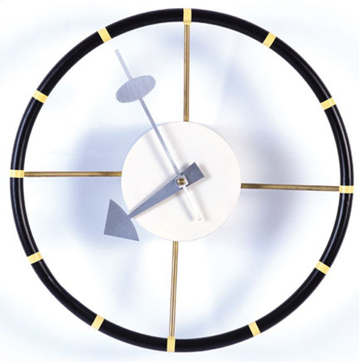 ジョージ ネルソン ステアリングホイール クロック｜車好きに贈る洗練デザインの壁掛け時計｜kwg-cw05（GENCO） kwg-cw05 参考画像 5