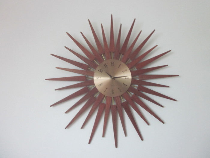 ジョージ ネルソン プルート クロック｜ウォールナットと真鍮が織りなす上質なデザイナーズリプロダクト｜kwg-cw13（GENCO） kwg-cw13 参考画像 11