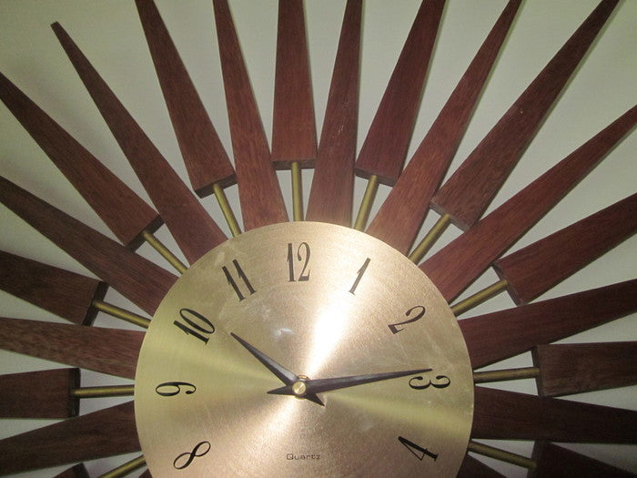 ジョージ ネルソン プルート クロック｜ウォールナットと真鍮が織りなす上質なデザイナーズリプロダクト｜kwg-cw13（GENCO） kwg-cw13 参考画像 14