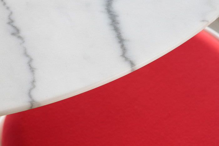 エーロ・サーリネン チューリップ ダイニングテーブル 直径120cm ホワイトマーブルの洗練デザイン｜kwg-dt6131a（GENCO） kwg-dt6131a 参考画像 8