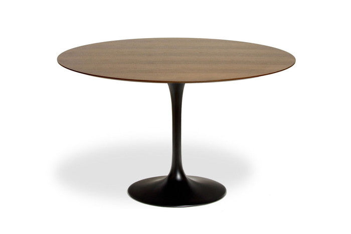 エーロ・サーリネン チューリップ ダイニングテーブル ウッド120cm｜洗練された北欧デザインで暮らしに温もりを｜kwg-dt6131b（GENCO） kwg-dt6131b 参考画像 3