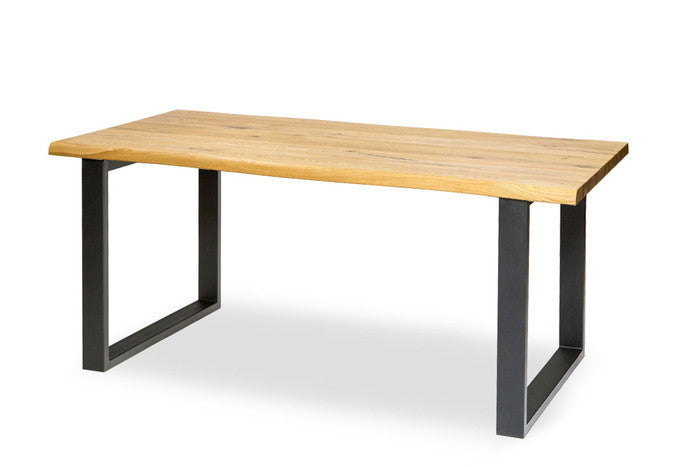 耳付きオーク天板×インダストリアル脚で魅せるロッテルダム テーブル160cm｜kwg-hw-table160ml（GENCO） kwg-hw-table160ml 参考画像 12