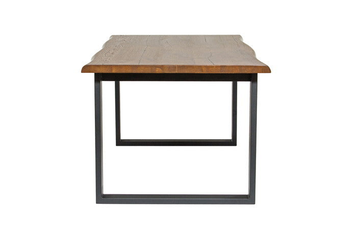 耳付きオーク天板×インダストリアル脚で魅せるロッテルダム テーブル160cm｜kwg-hw-table160ml（GENCO） kwg-hw-table160ml 参考画像 19