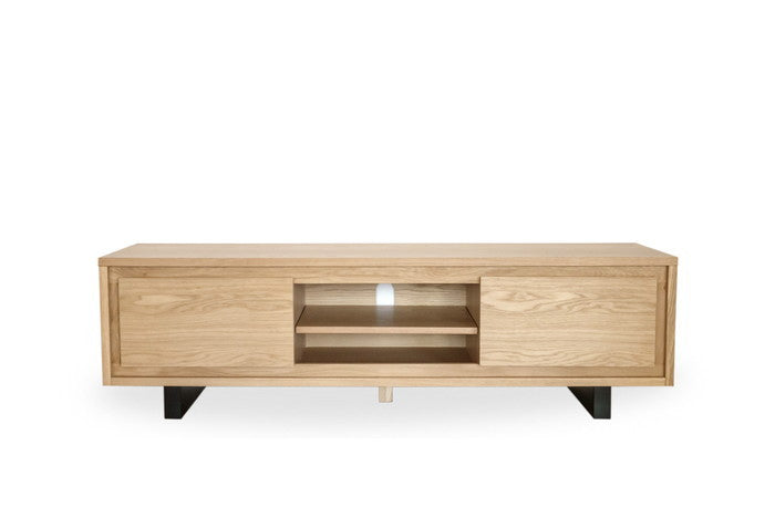 ナチュラルな質感が魅力の【TVユニット オーク】シンプル＆機能的なデザイナーズ家具｜kwg-hw-tvunit-tf（GENCO） kwg-hw-tvunit-tf 参考画像 3