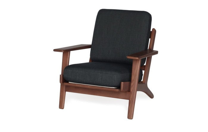 北欧風の美しい無垢材フレームが魅力【即納】290ソファ ラウンジ1P ファブリック仕様｜kwg-sf9160a-ash（GENCO） kwg-sf9160a-ash 参考画像 14