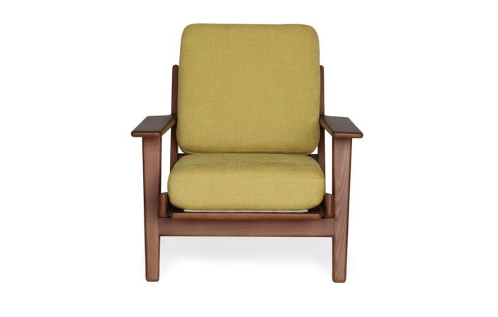 北欧風の美しい無垢材フレームが魅力【即納】290ソファ ラウンジ1P ファブリック仕様｜kwg-sf9160a-ash（GENCO） kwg-sf9160a-ash 参考画像 16