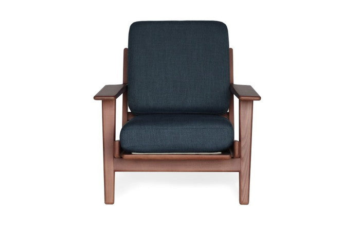 北欧風の美しい無垢材フレームが魅力【即納】290ソファ ラウンジ1P ファブリック仕様｜kwg-sf9160a-ash（GENCO） kwg-sf9160a-ash 参考画像 17