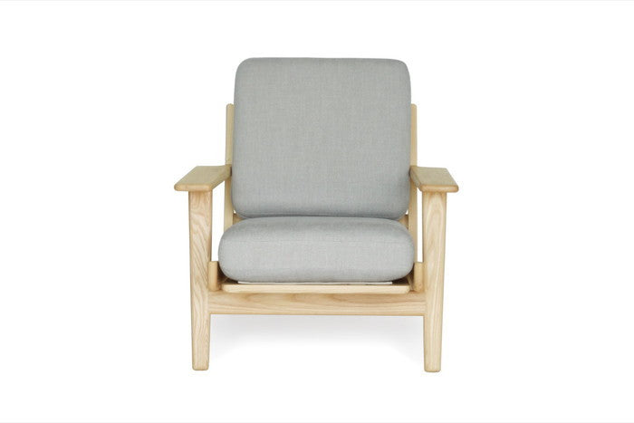 北欧風の美しい無垢材フレームが魅力【即納】290ソファ ラウンジ1P ファブリック仕様｜kwg-sf9160a-ash（GENCO） kwg-sf9160a-ash 参考画像 20