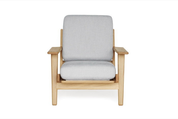 北欧風の洗練された座り心地【即納】290ソファ ラウンジ1P オーク無垢材使用｜kwg-sf9160a-oak（GENCO） kwg-sf9160a-oak 参考画像 17