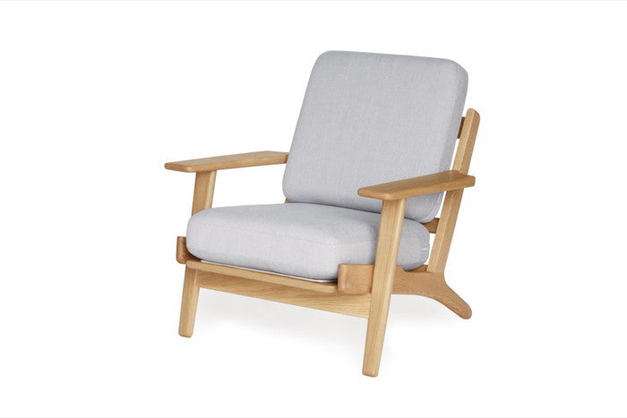 北欧風の洗練された座り心地【即納】290ソファ ラウンジ1P オーク無垢材使用｜kwg-sf9160a-oak（GENCO） kwg-sf9160a-oak 参考画像 19