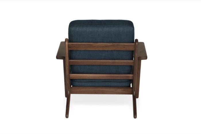 北欧デザインが映える290ソファ ラウンジチェア ファブリック×ウォルナットの上質な座り心地｜kwg-sf9160a-wal（GENCO） kwg-sf9160a-wal 参考画像 14