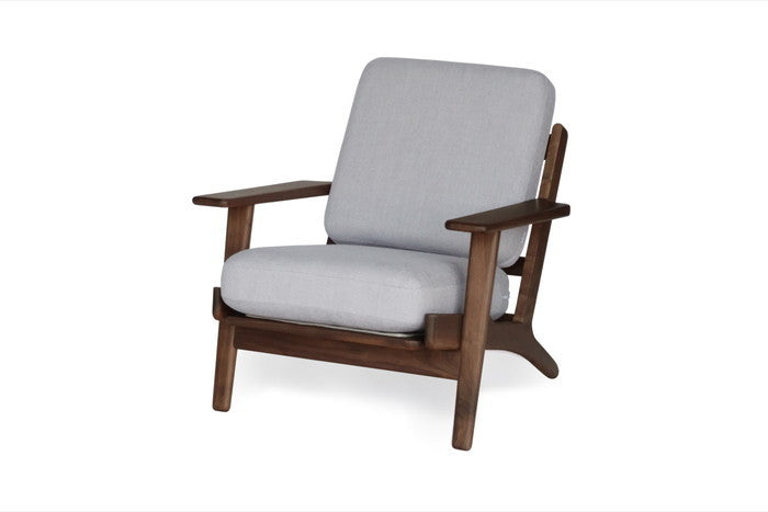 北欧デザインが映える290ソファ ラウンジチェア ファブリック×ウォルナットの上質な座り心地｜kwg-sf9160a-wal（GENCO） kwg-sf9160a-wal 参考画像 19