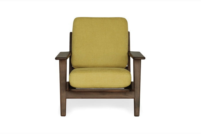 北欧デザインが映える290ソファ ラウンジチェア ファブリック×ウォルナットの上質な座り心地｜kwg-sf9160a-wal（GENCO） kwg-sf9160a-wal 参考画像 9