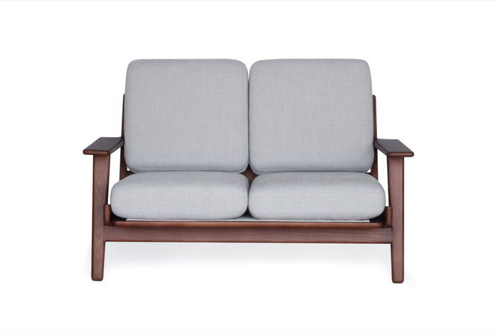 北欧デザイン×無垢材の美しさ「290ソファ ラウンジソファ 2P ファブリック アッシュ」｜kwg-sf9160b-ash（GENCO） kwg-sf9160b-ash 参考画像 11