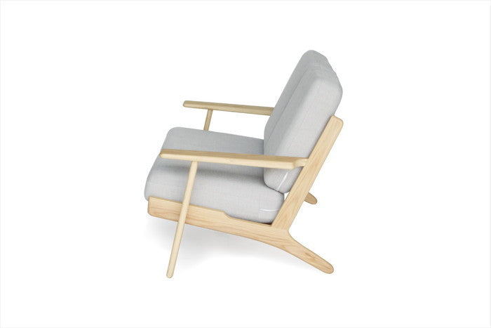 北欧デザイン×無垢材の美しさ「290ソファ ラウンジソファ 2P ファブリック アッシュ」｜kwg-sf9160b-ash（GENCO） kwg-sf9160b-ash 参考画像 5