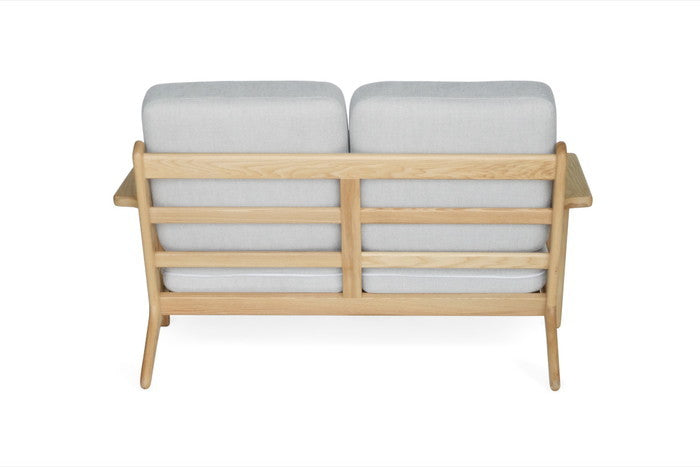 北欧デザイン×無垢材の美しさ「290ソファ ラウンジソファ 2P ファブリック アッシュ」｜kwg-sf9160b-ash（GENCO） kwg-sf9160b-ash 参考画像 6