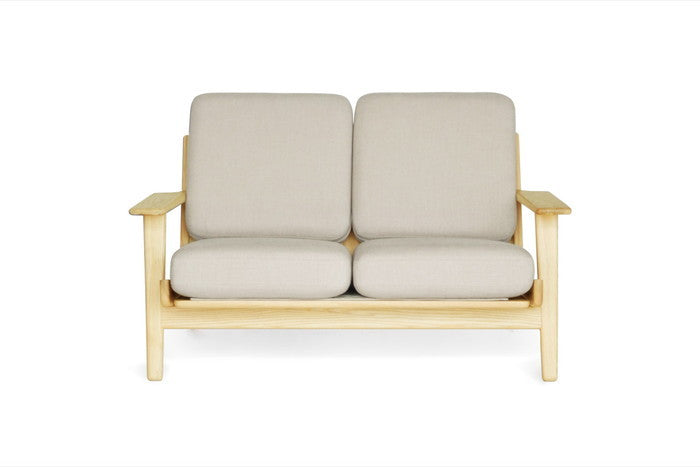 北欧デザイン×無垢材の美しさ「290ソファ ラウンジソファ 2P ファブリック アッシュ」｜kwg-sf9160b-ash（GENCO） kwg-sf9160b-ash 参考画像 8