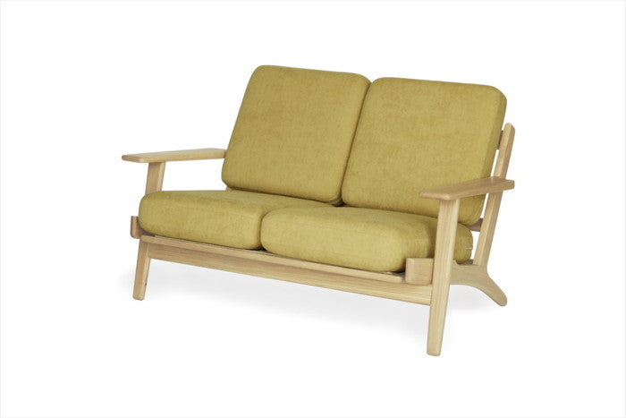 北欧デザインが光る290ソファ ラウンジ2P ファブリック×オークの贅沢な座り心地｜kwg-sf9160b-oak（GENCO） kwg-sf9160b-oak 参考画像 10