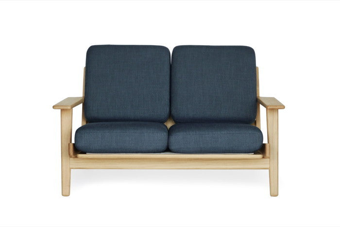 北欧デザインが光る290ソファ ラウンジ2P ファブリック×オークの贅沢な座り心地｜kwg-sf9160b-oak（GENCO） kwg-sf9160b-oak 参考画像 11