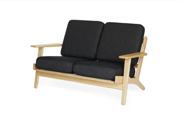 北欧デザインが光る290ソファ ラウンジ2P ファブリック×オークの贅沢な座り心地｜kwg-sf9160b-oak（GENCO） kwg-sf9160b-oak 参考画像 6