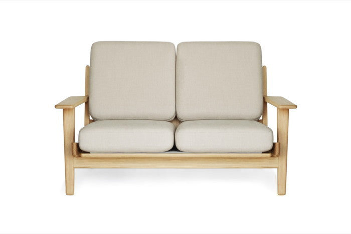 北欧デザインが光る290ソファ ラウンジ2P ファブリック×オークの贅沢な座り心地｜kwg-sf9160b-oak（GENCO） kwg-sf9160b-oak 参考画像 7