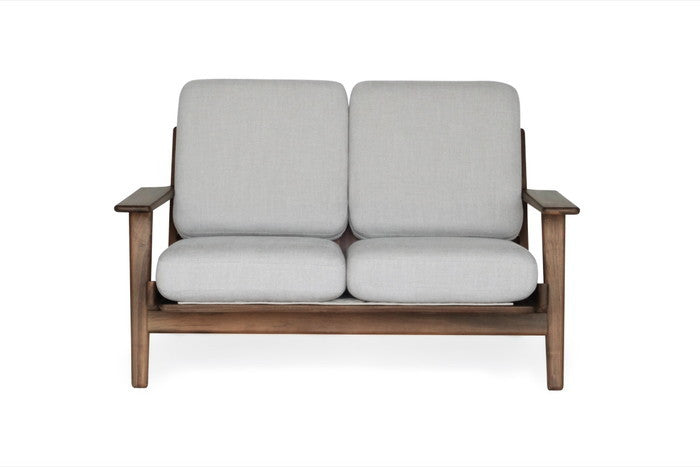 北欧テイストの上質な座り心地を実現する290ソファ 2P ファブリック×ウォルナット｜kwg-sf9160b-wal（GENCO） kwg-sf9160b-wal 参考画像 3