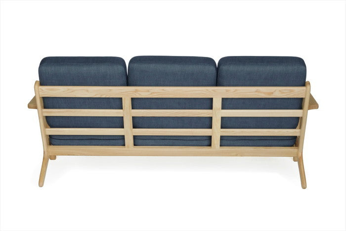 北欧風デザインが魅力の【290ソファ ラウンジソファ ファブリック 3P アッシュ】快適な座り心地保証付｜kwg-sf9160c-ash（GENCO） kwg-sf9160c-ash 参考画像 11