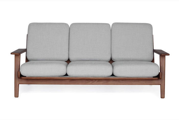 北欧風デザインが魅力の【290ソファ ラウンジソファ ファブリック 3P アッシュ】快適な座り心地保証付｜kwg-sf9160c-ash（GENCO） kwg-sf9160c-ash 参考画像 12