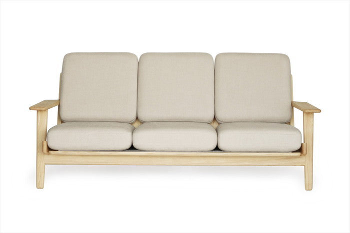 北欧風デザインが魅力の【290ソファ ラウンジソファ ファブリック 3P アッシュ】快適な座り心地保証付｜kwg-sf9160c-ash（GENCO） kwg-sf9160c-ash 参考画像 7