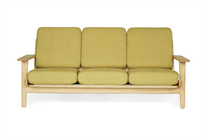 北欧風デザインが魅力の【290ソファ ラウンジソファ ファブリック 3P アッシュ】快適な座り心地保証付｜kwg-sf9160c-ash（GENCO） kwg-sf9160c-ash 参考画像 8