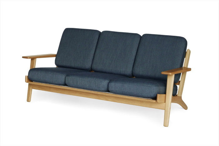 北欧デザインの美しい座り心地【290ソファ ラウンジ3P ファブリック×オーク】保証付｜kwg-sf9160c-oak（GENCO） kwg-sf9160c-oak 参考画像 13