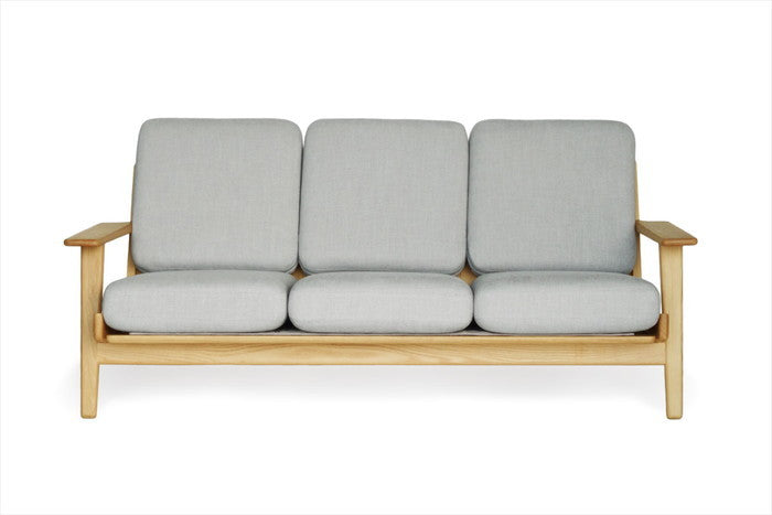 北欧デザインの美しい座り心地【290ソファ ラウンジ3P ファブリック×オーク】保証付｜kwg-sf9160c-oak（GENCO） kwg-sf9160c-oak 参考画像 15