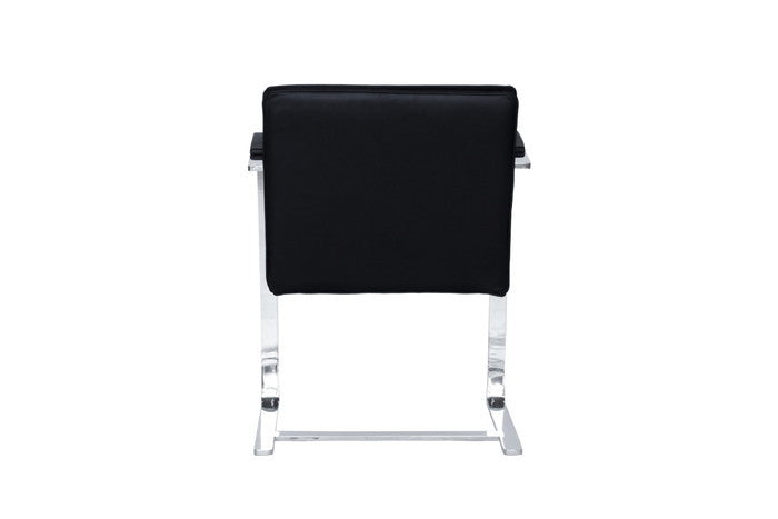 ミース・ファン・デル・ローエ ブルーノチェア ブラック レザー 本革 保証付 e-comfort デザイナーズ ジェネリック家具 リプロダク（GENCO） kwg-ch3039 参考画像 14